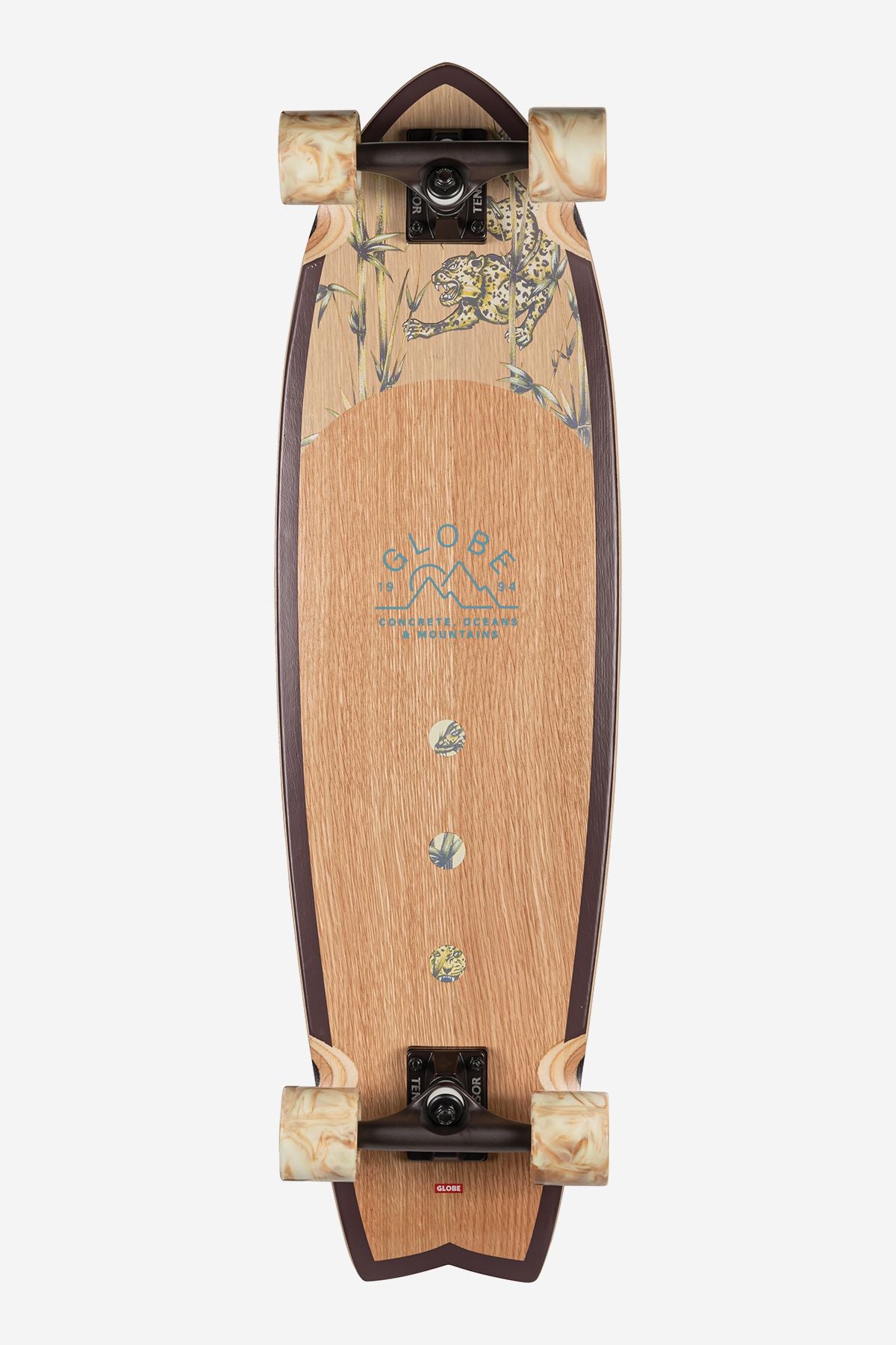 Globe Chromantic 33" Cruiser Skateboards Hvide | Danmark-893742