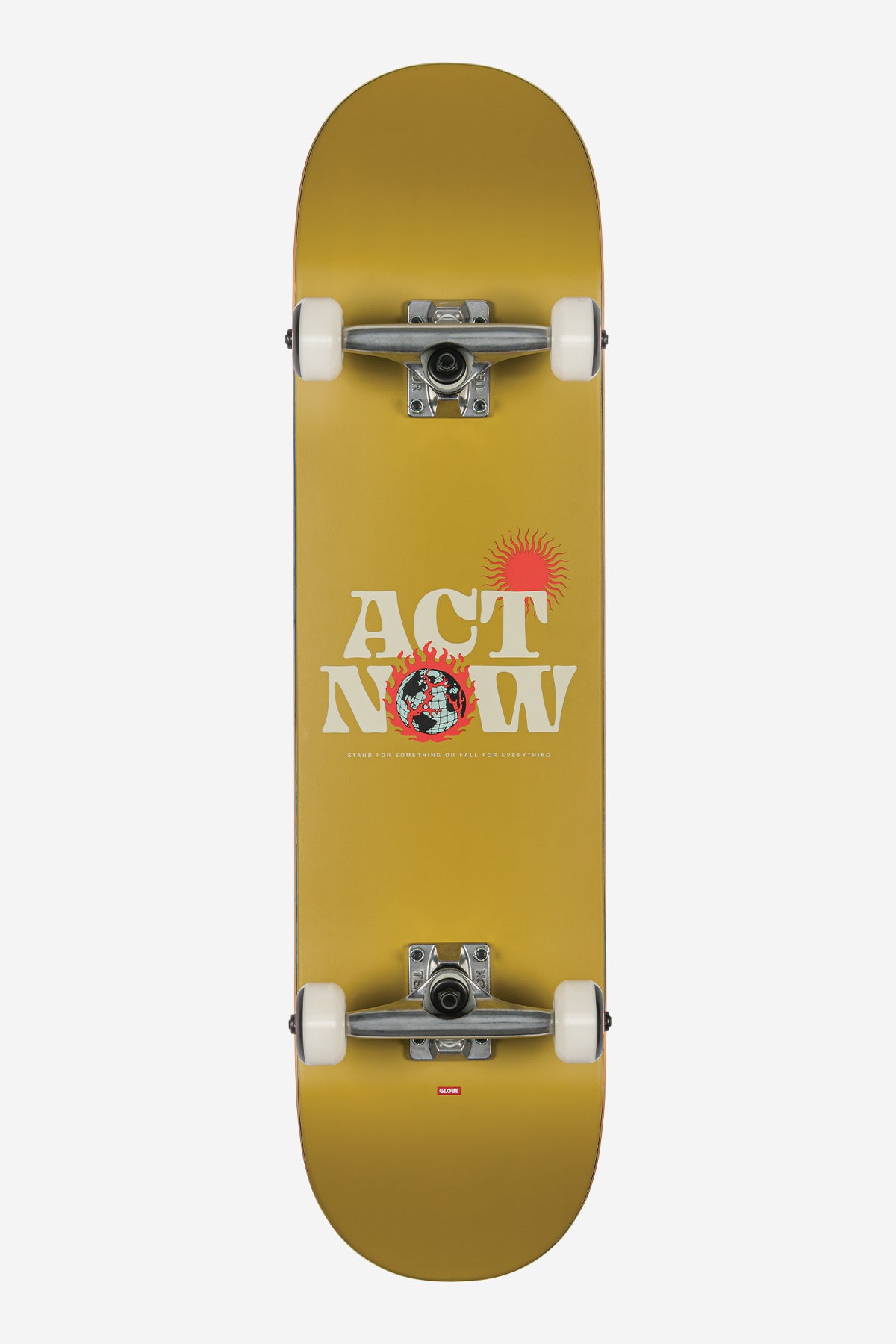 Globe G1 Act Now 8.0" Complete Skateboards Sennep | Danmark-892543