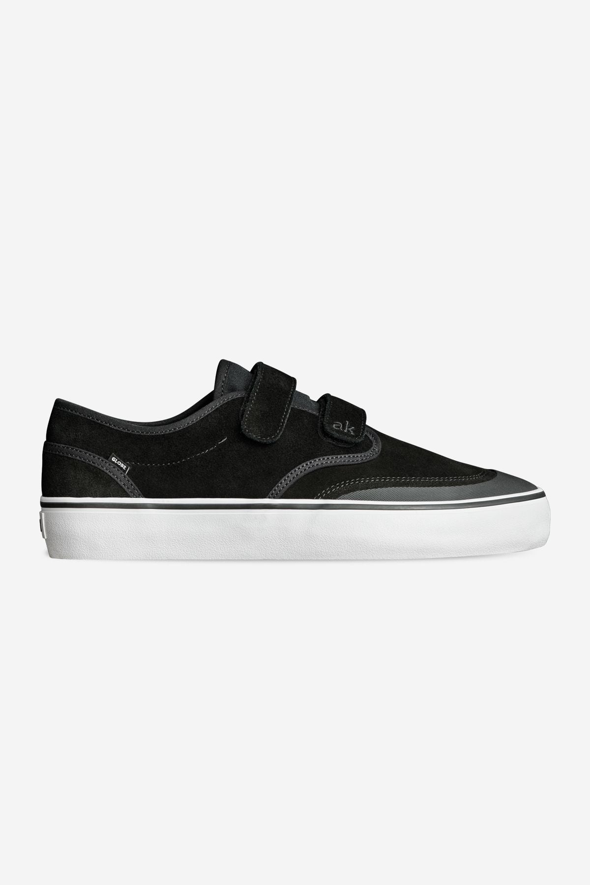 Globe Motley II Páskové Skate Sko Black/White | Danmark-185306