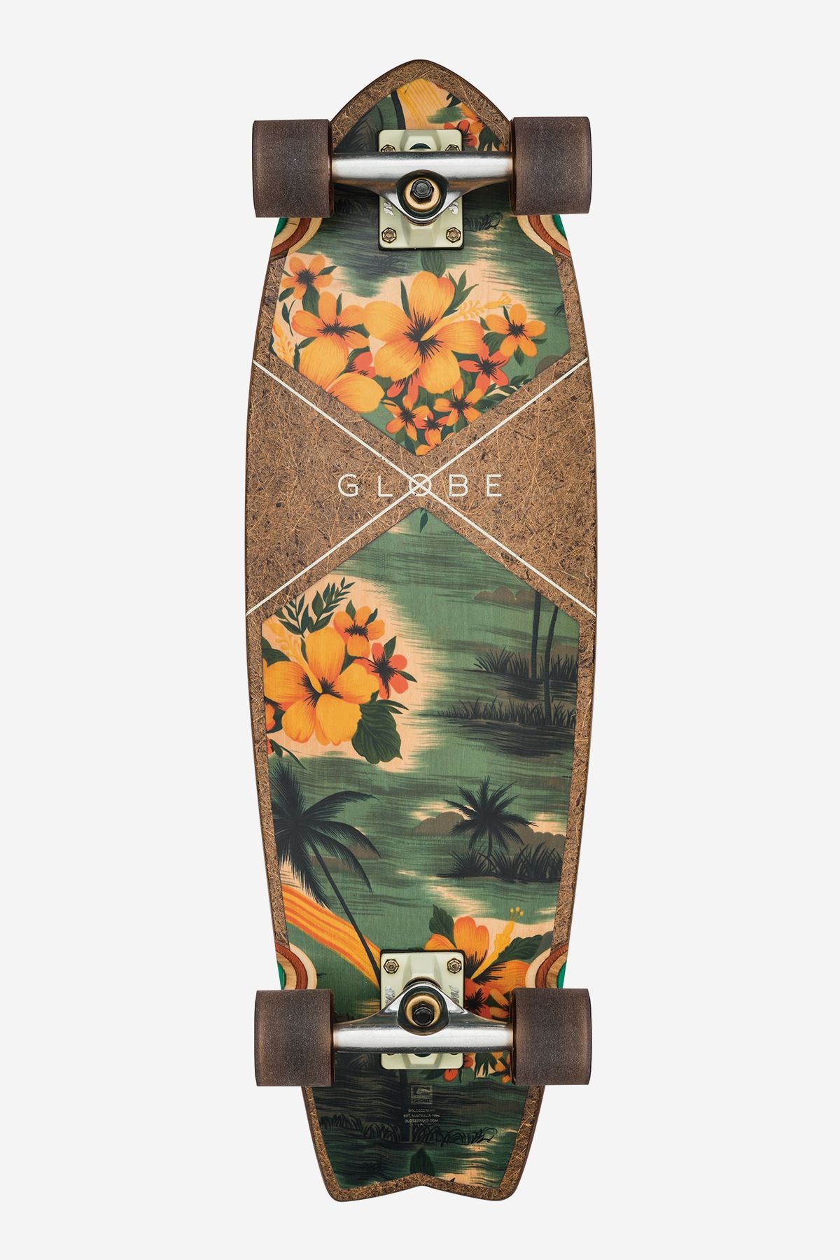 Globe Sun City 30" Cruiser Skateboards Brune | Danmark-862415