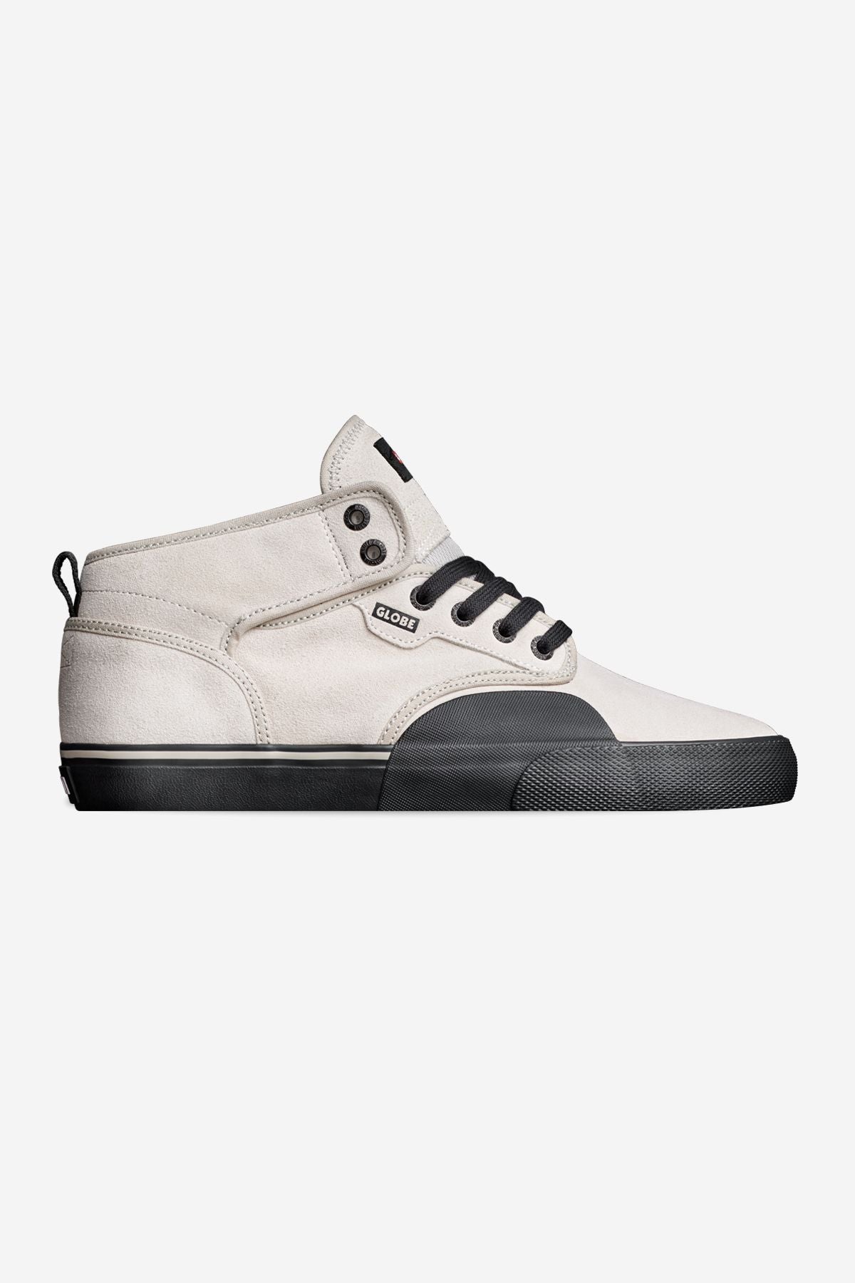 Globe Motley Mid Skate Sko White/Black | Danmark-935802