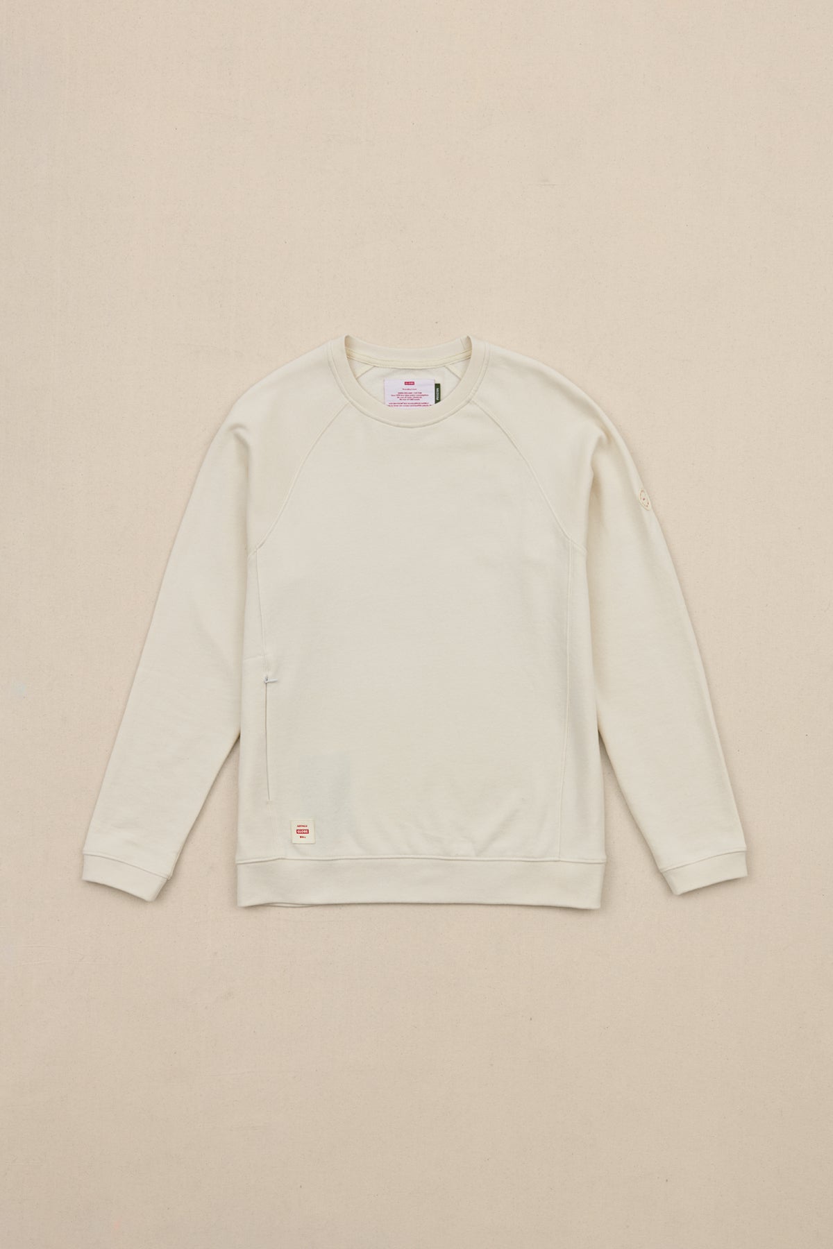 Globe Traveller Sweatshirt Beige | Danmark-798540